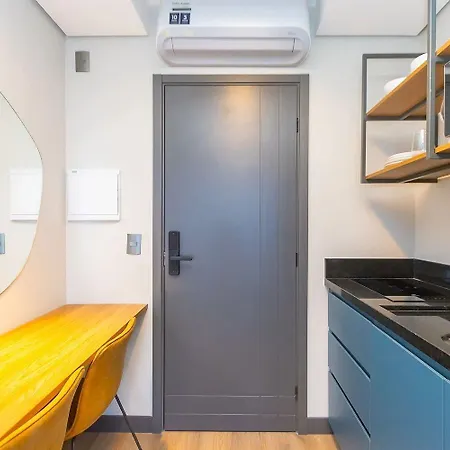 Vibe Curitiba By Housi, Proximo A Ligga Arena E Praca Do Japao Apartment Room photo